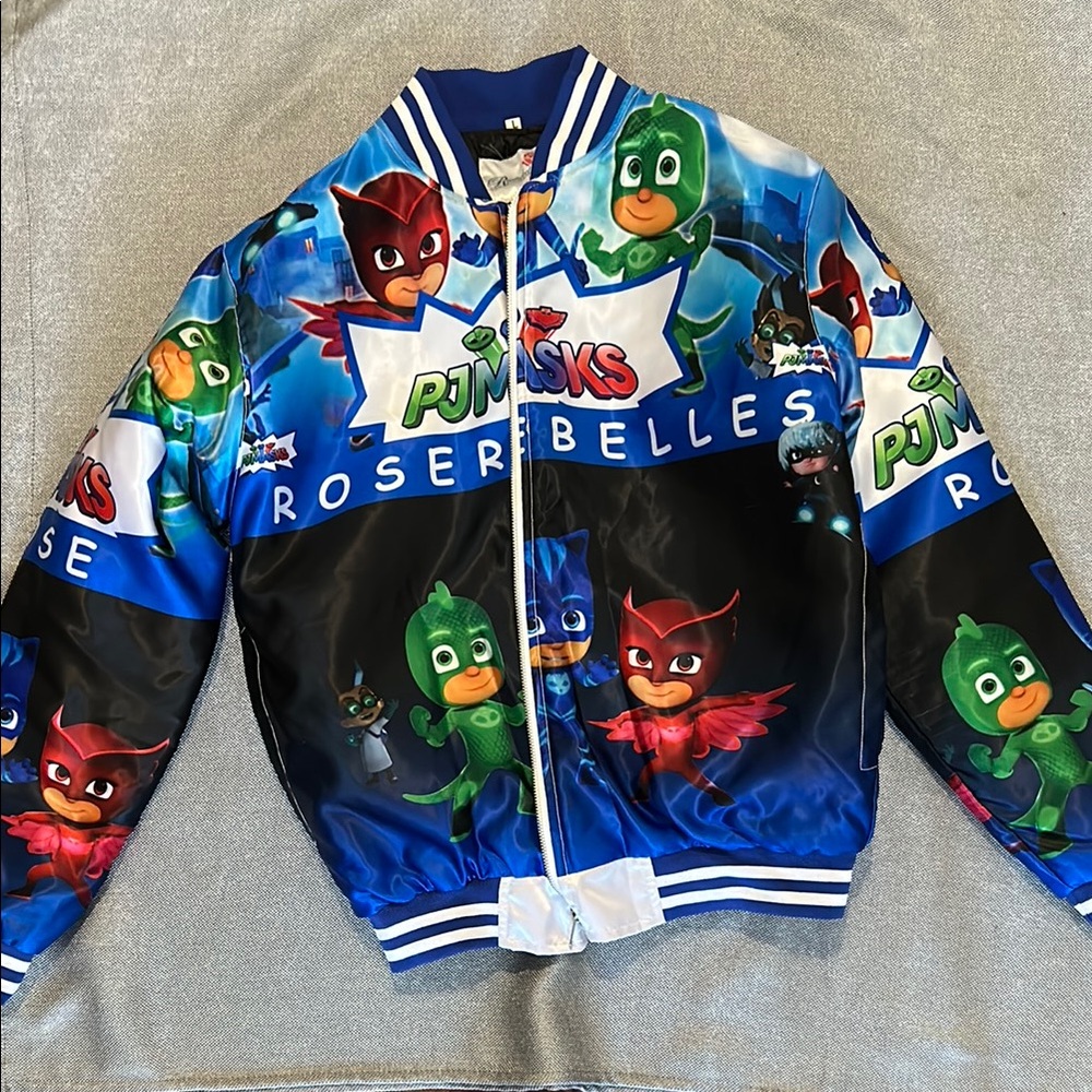 Brand New Colorful PJ Masks Bomber Jacket